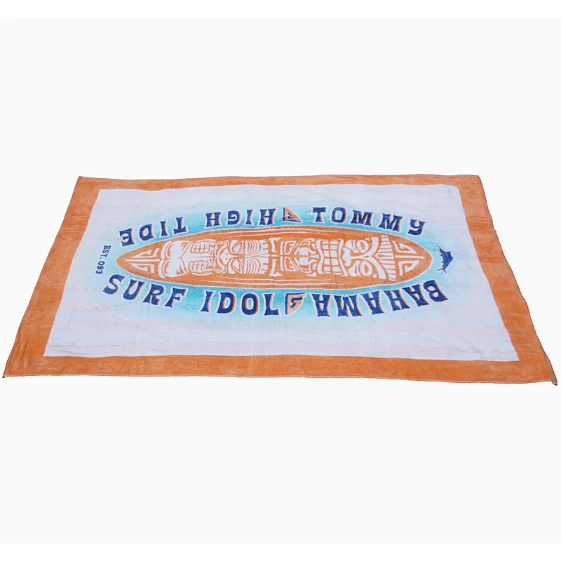 Sexy Girl Custom Cotton towel beach