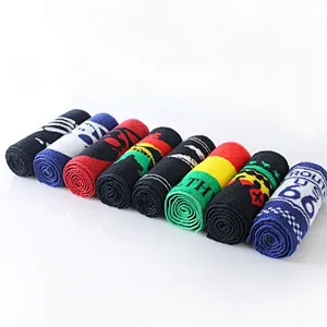 High quality cheap personalized jacquard sport cotton towel
