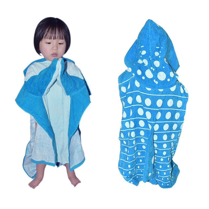 Wholesales cheap terrycloth baby bath kids sleeping towel hooded poncho