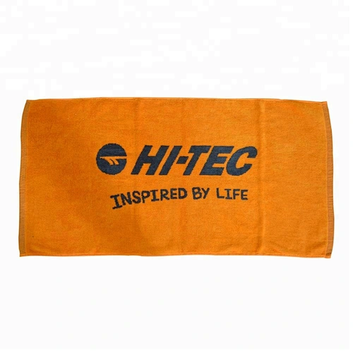 High quality Gym Logo jacquard sport towel cotton