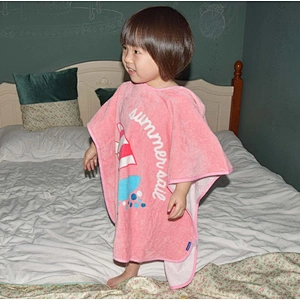 Best towel Manufacturer Custom Printed 100% Cotton Baby towel with hood on sale with factory price