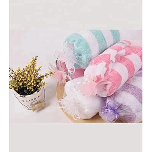 High quality Wrap around multi-colored cotton hair towel