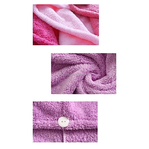 Super soft Hair Turban Microfiber spa head wrap