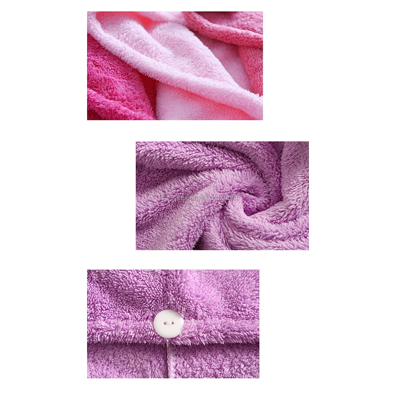 Super soft Hair Turban Microfiber spa head wrap
