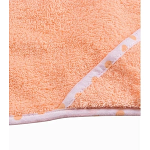 Hot sale Bunny embroidery Terry coton baby hooded towel with cute design
