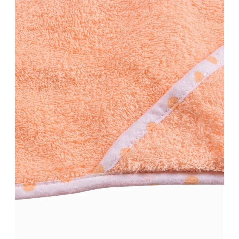 Hot sale Bunny embroidery Terry coton baby hooded towel with cute design