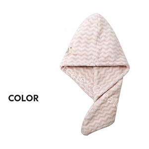 Wholesale factory direct cheap microfiber turban hair wrap towel
