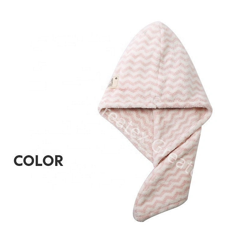 Wholesale factory direct cheap microfiber turban hair wrap towel