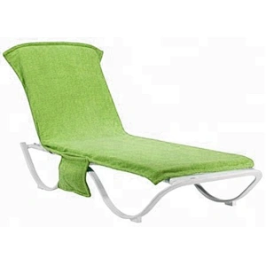 Plain terry Bright colored Lounge beach chair towel