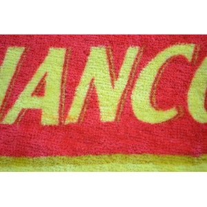 Best selling outdoor sport promotion custom print slogan towel