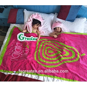Extra large blanket size pink beach towel