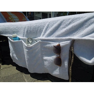 Plain terry Bright colored Lounge beach chair towel