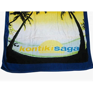 Large Hawaii palm tree Printed towel for beach