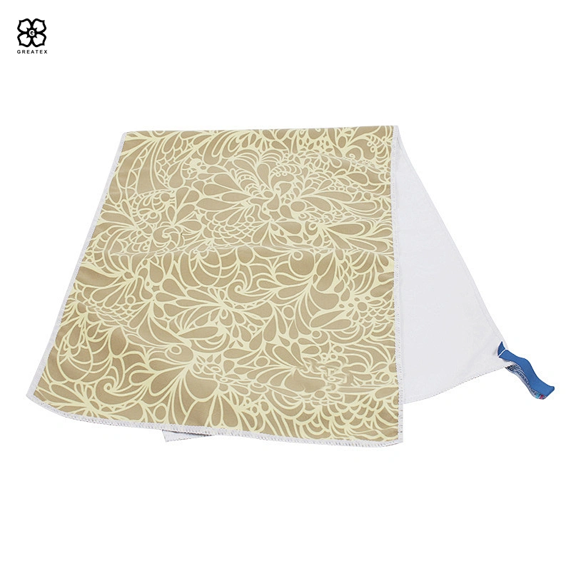 Personalized custom logo quick-drying microfiber gym sport towel