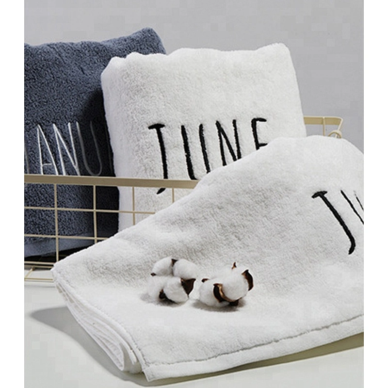 Factory price Super soft cotton white bath towel