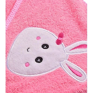 Animal Embroidered Cotton Hooded towel baby