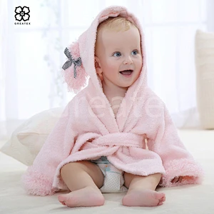 Factory best selling quick-dry microfiber kids baby towel toalla with hood