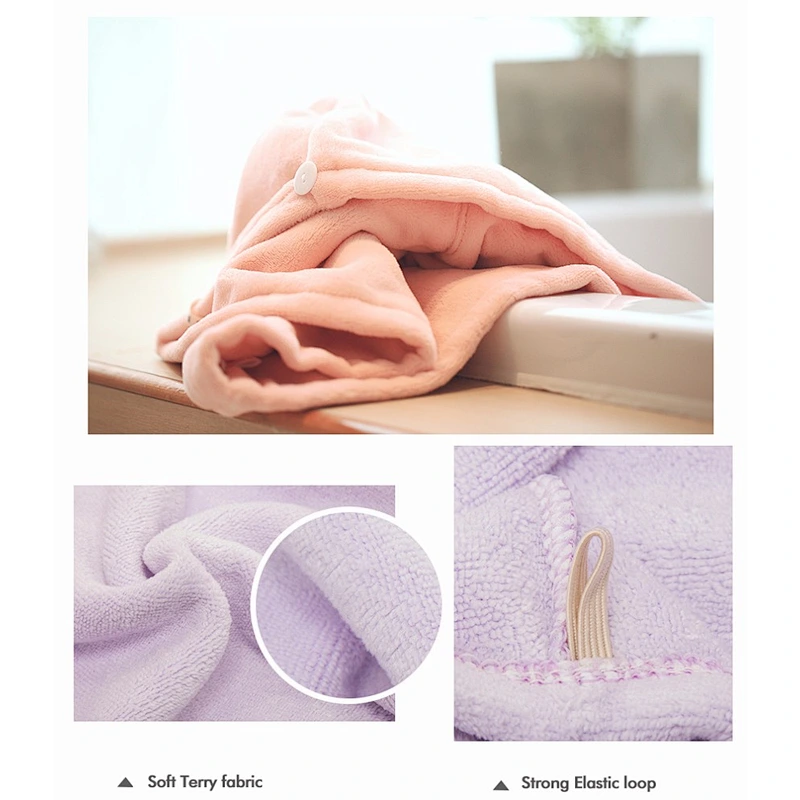 Wholesale Salon Polyester Microfiber hair drying towel