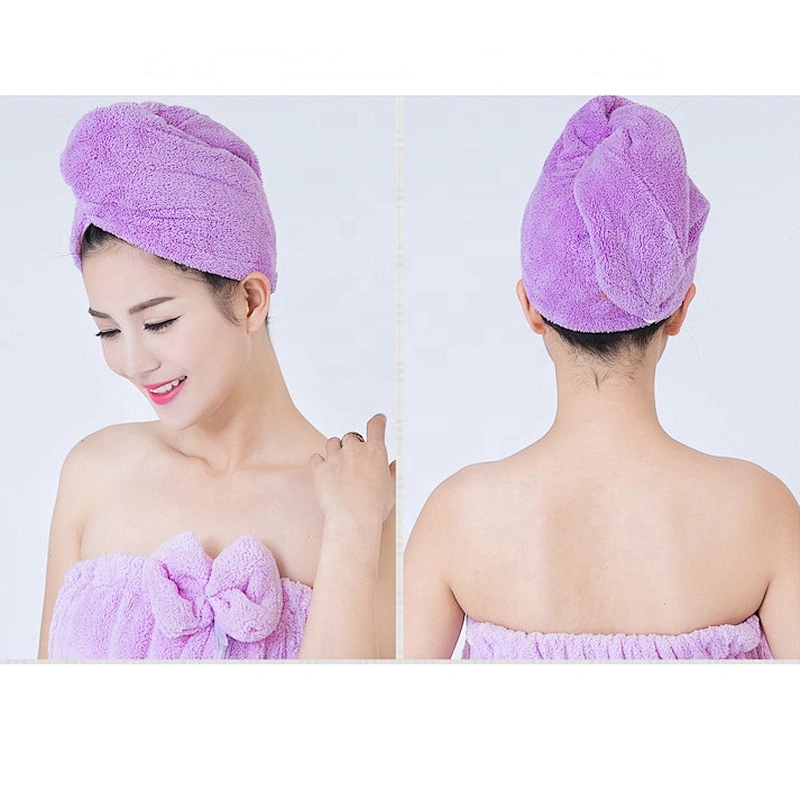 Shower Drying Salon microfiber hair wrap towel