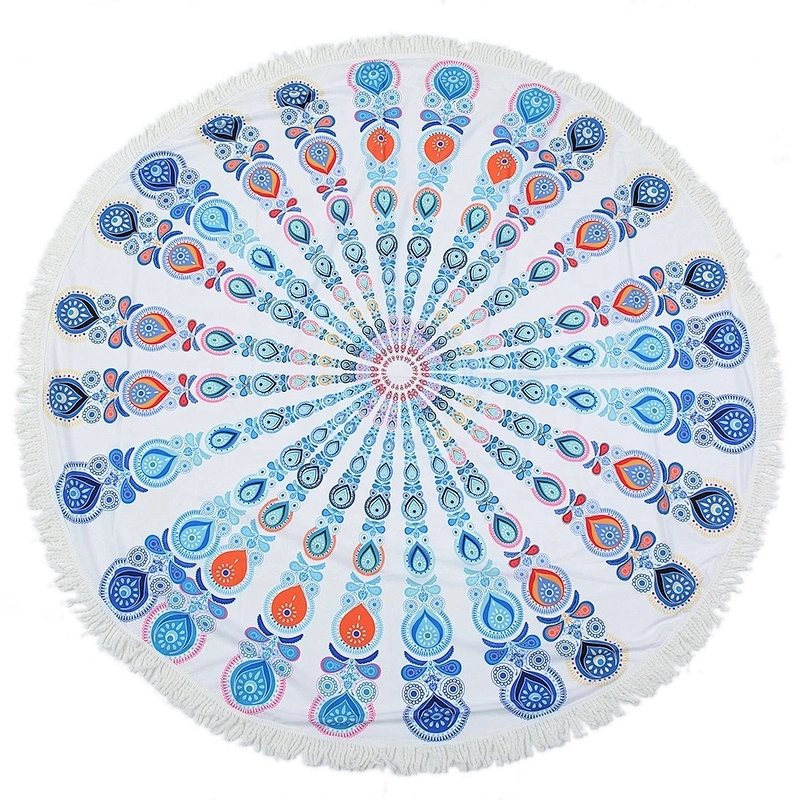 Ins popular style printing microfiber beach swimming shawl towel