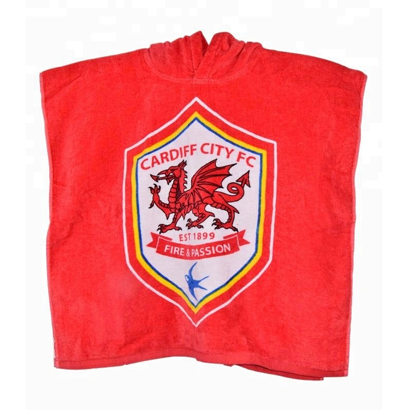 Custom designed Kids hooded beach bath towel