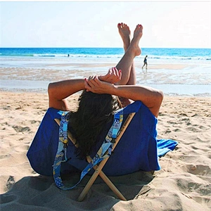 Microfiber custom printing retangular beach towel chair cover
