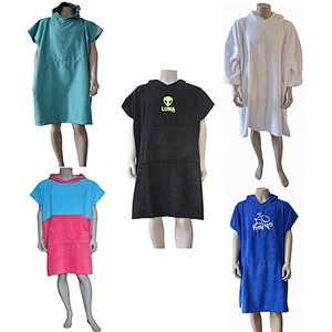 Wholesale Outdoor Surfing Hooded Beach poncho