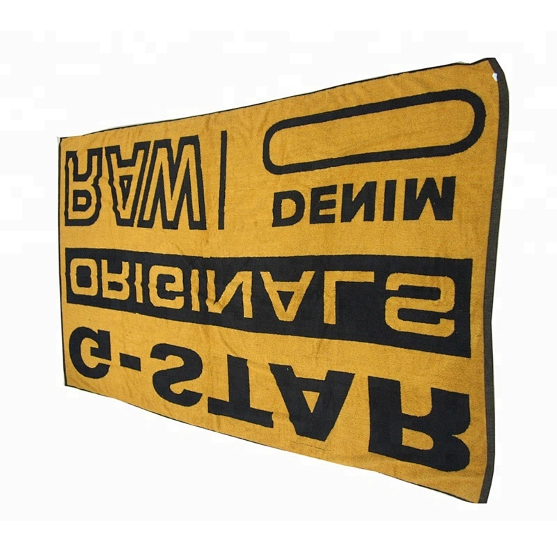 Popular Luxury Weighted Velour Personalised beach towel for bath,beach
