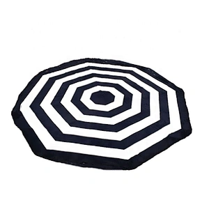 Personalized  large custom print roundish beach towel