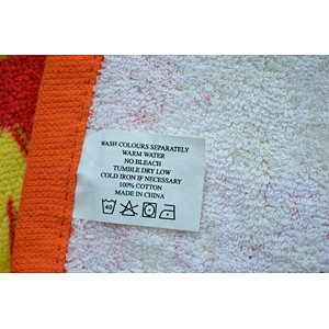 Best selling outdoor sport promotion custom print slogan towel