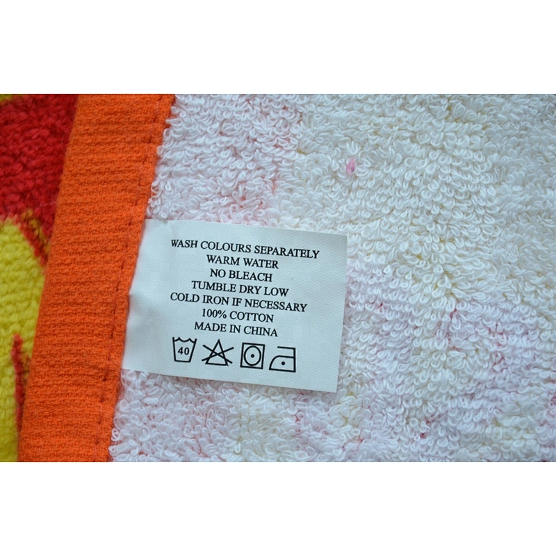 Best selling outdoor sport promotion custom print slogan towel