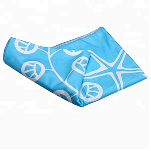 Yoga anti-sweat anti-bacterial custom logo sport towel non slip