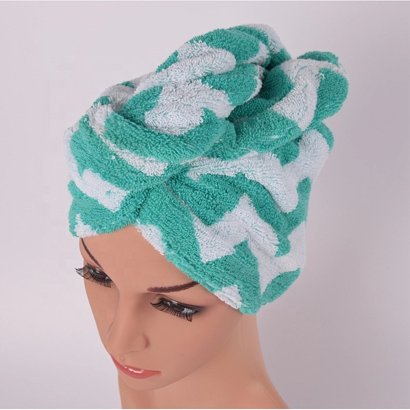 100% Cotton Wrap Around Shower Drying Hair Turban Towel