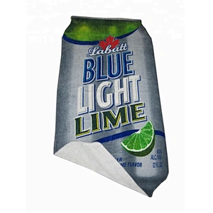Premium quality custom luxury can shaped Beer premium printed custom towel