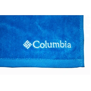 Plain Solid color logo embroidery custom microfiber towel sport gym with logo
