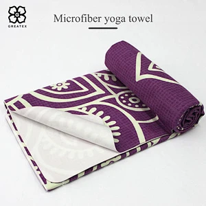 Yoga anti-sweat anti-bacterial custom logo sport towel non slip