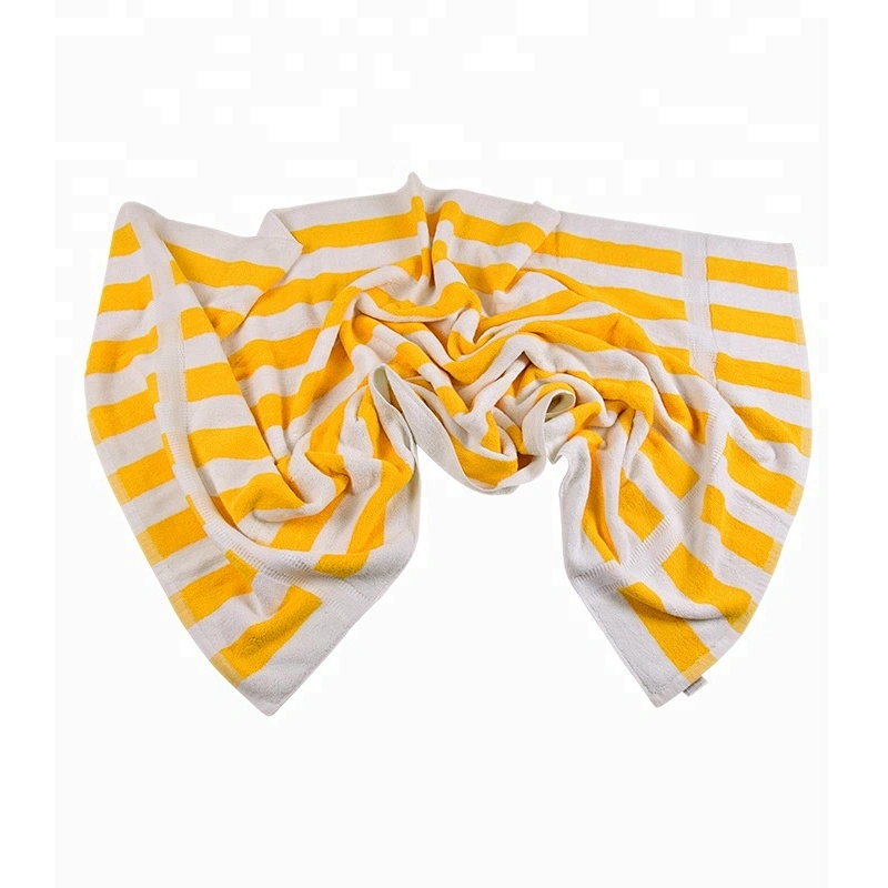 Cotton Colorful Stripe beach towel wholesale