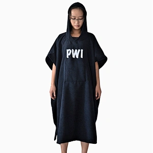 Absorbent Toweling Wetsuit Changing Surf poncho