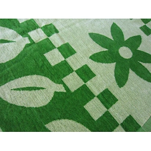 Wholesale Summer 100% cotton green  beach towel with cheap price for sale