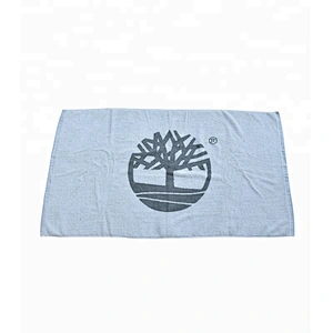 Promotional High end brand Jacquard Bath towel logo