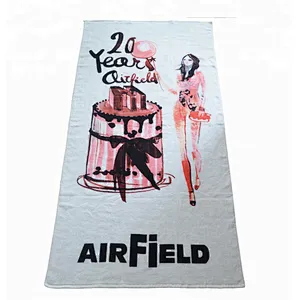 Custom made Velvet Print your own beach towels