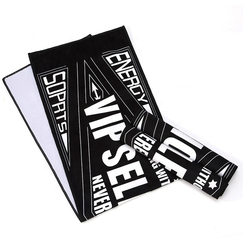 Promotional custom microfiber sport towel with embroidery logo