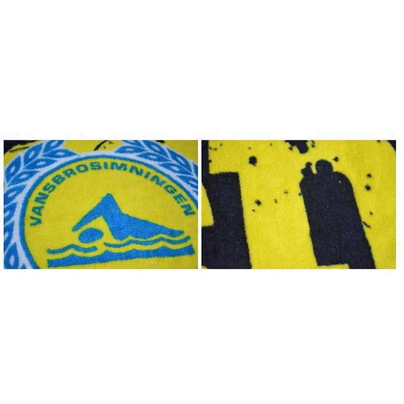 AZO free Luxury Cotton Reactive printing Beach Promotional gift towel