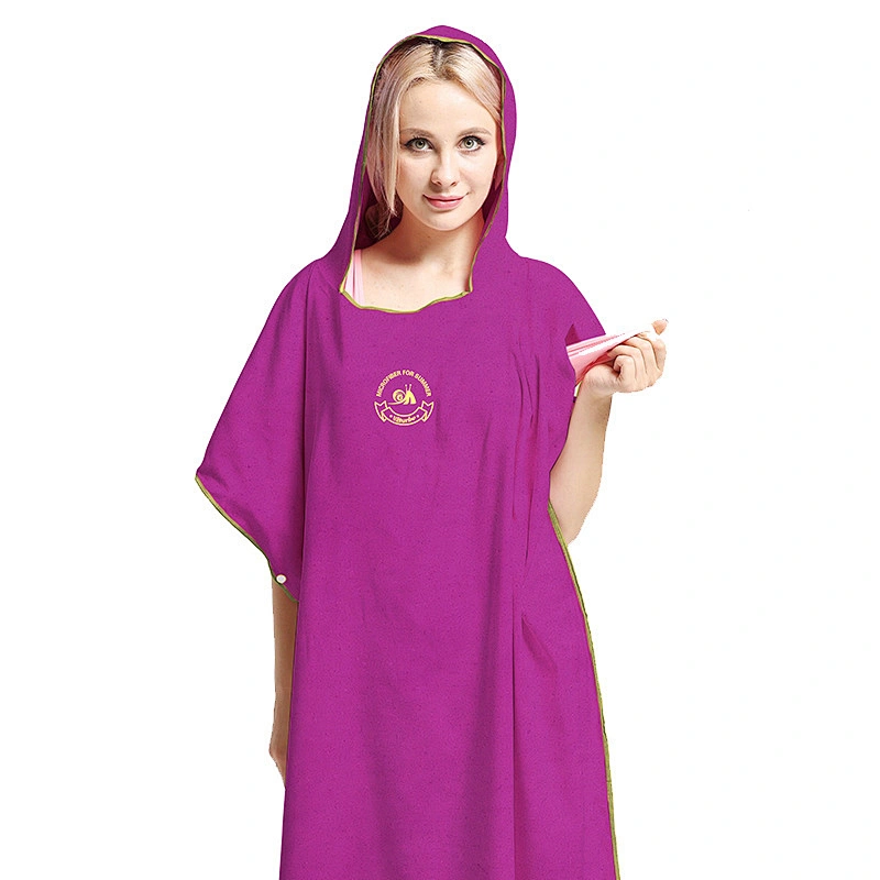 Adjustable Multi colored adults bath poncho