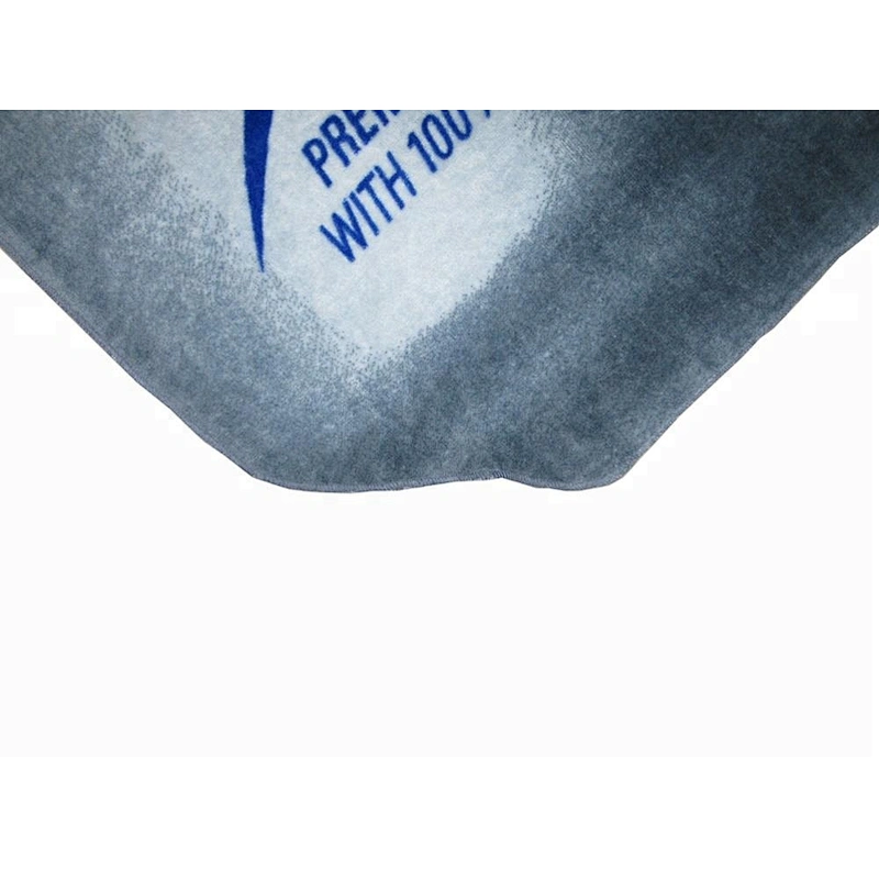 Custom printed design beer shape beach towel