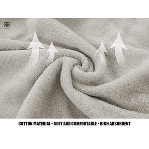 Chinese suppliers skin-friendly funny cartoon pattern children bathrobe washcloth towel