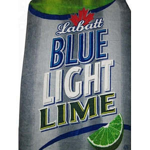 Custom printed design beer shape beach towel