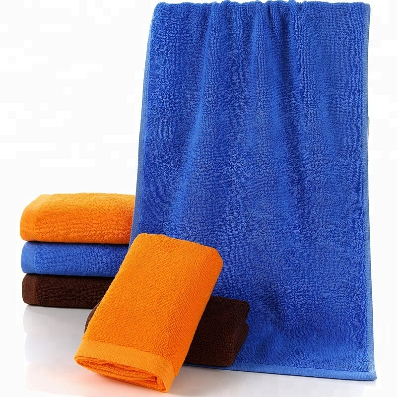Personalised Bleach proof Assorted colors 100% Coton salon hand towel