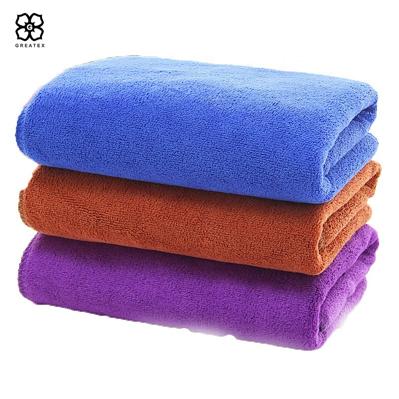 Customized logo cotton microfiber water absorption salon towel