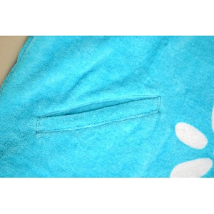 Premium Superdry Printed Sky blue Poncho Towel Surf Change robe for beach,surfing